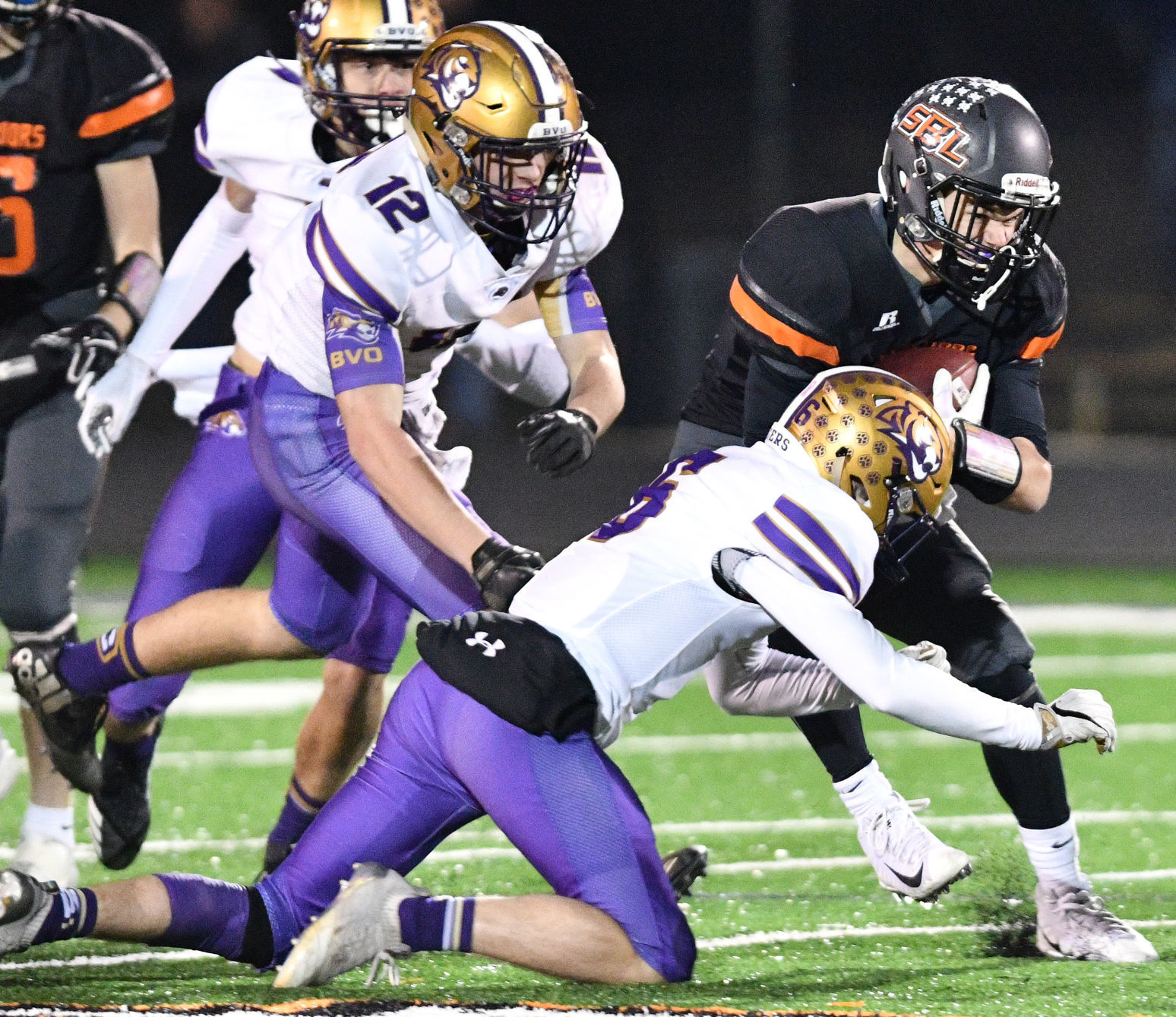 Sergeant Bluff-Luton vs Spencer 3A quarterfinal football